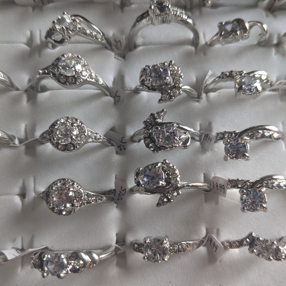 CZ Rings - Picture 1 of 1